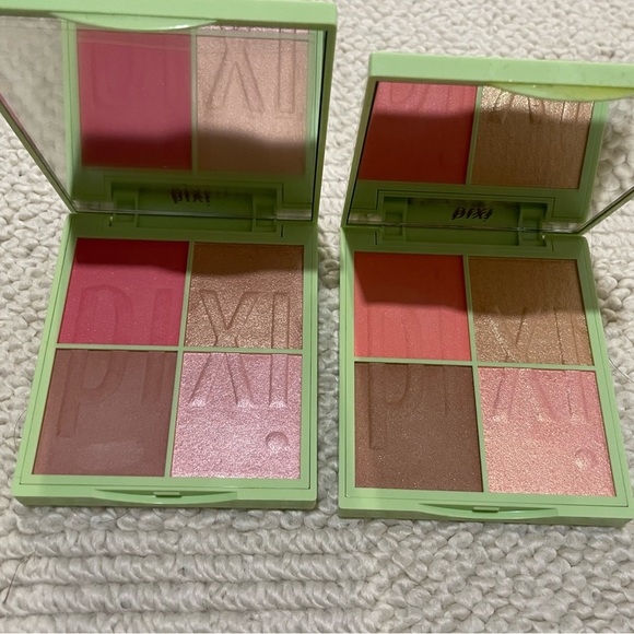 PIXI Eye Effects shadow palette x2. Hazelnut Haze AND Rosette Ray. New NO BOX - Picture 4 of 4